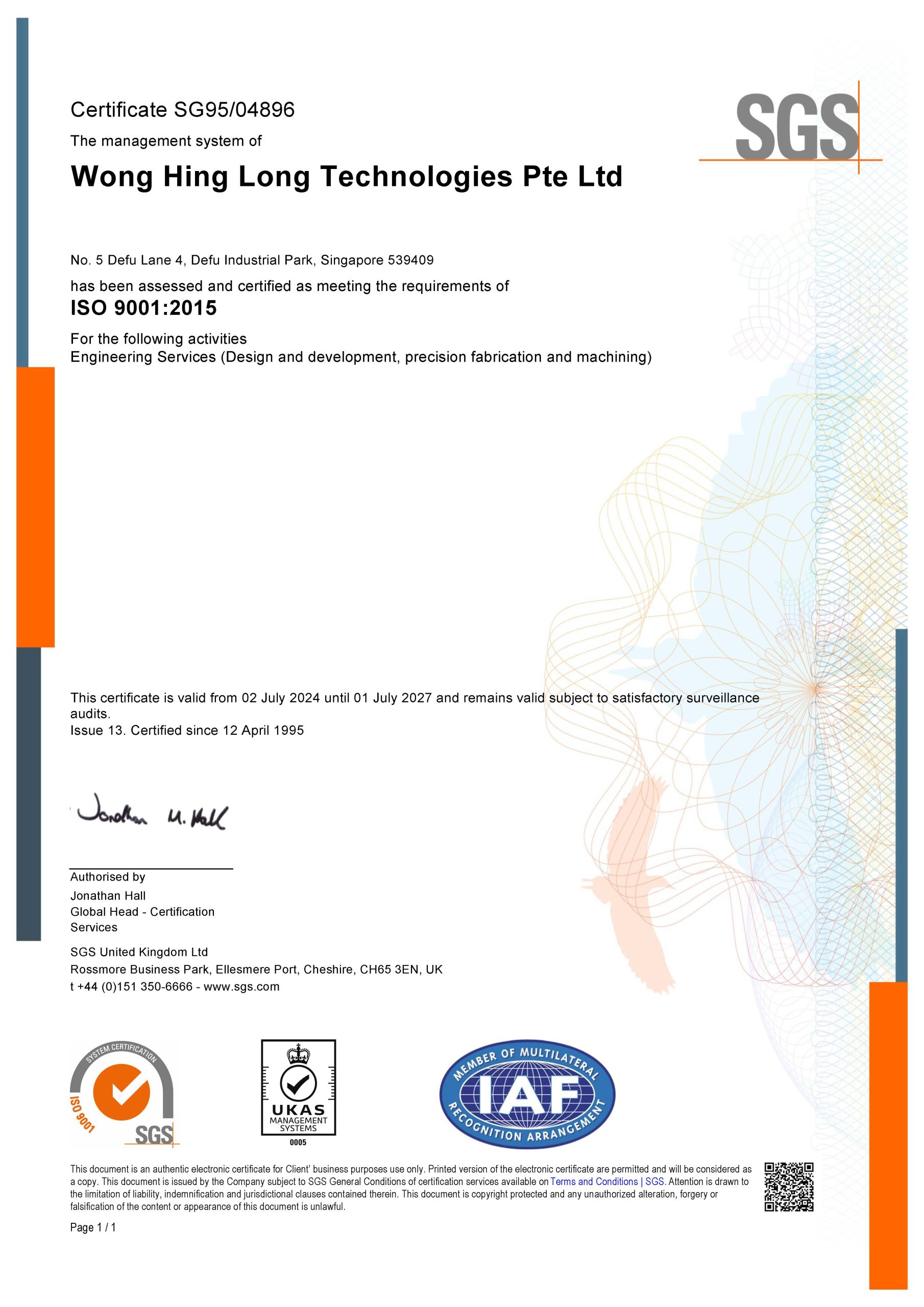 ISO 9001:2015